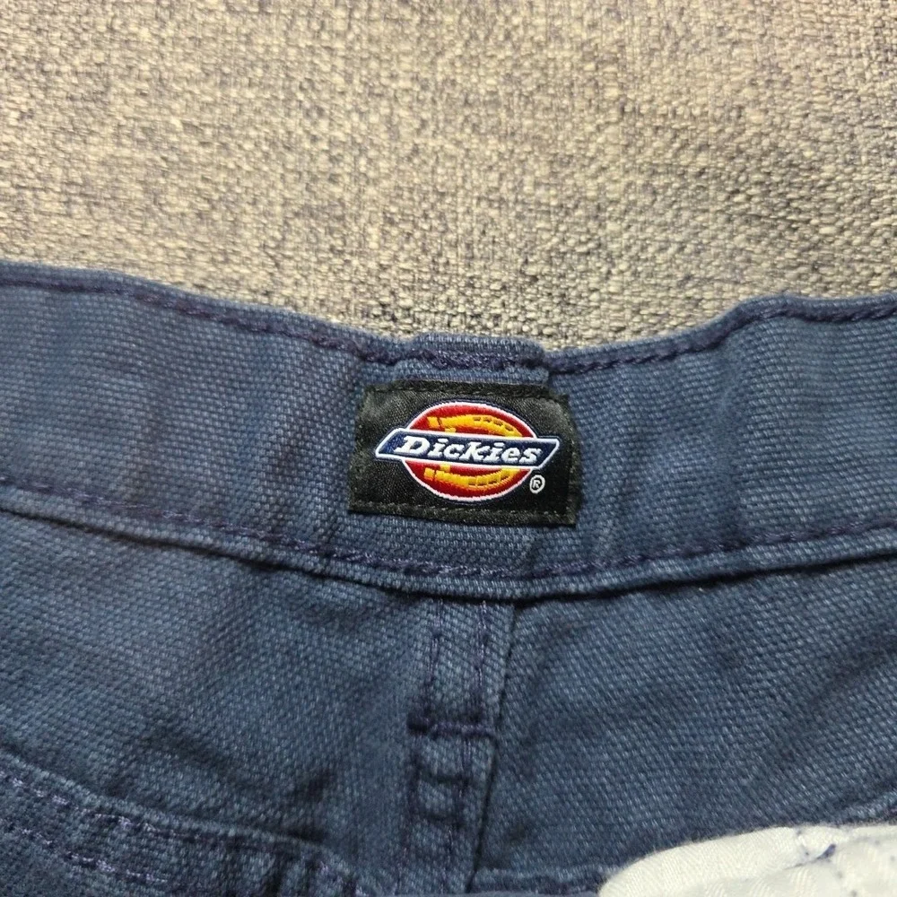 Dickies Jeans Mens 30x32 Black Carpenter Utility Workwear Denim Pants Straight